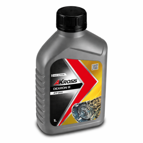 Трансмиссионное масло AKross DEXRON III полусинтетическое, 1 л